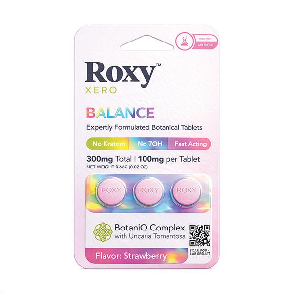 Roxy Xero BotaniQ Tablets (300mg – 3 Count) - Image 3