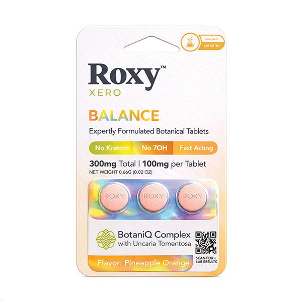 Roxy Xero BotaniQ Tablets (300mg – 3 Count) - Image 2